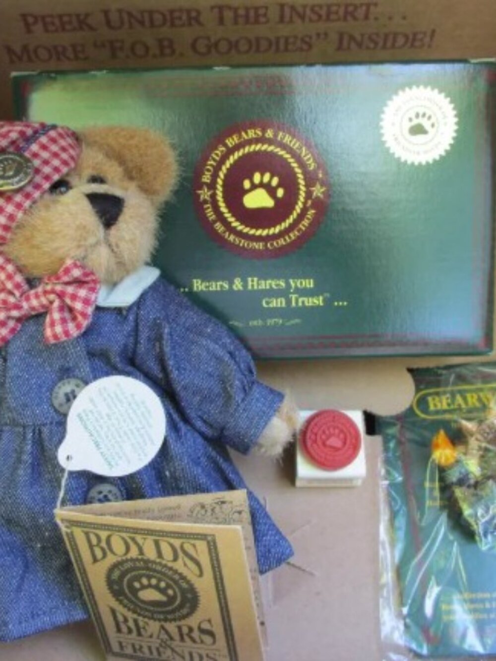 Ms Libearty - Wants You Too! - 01998-21 - Bearstone Collection BOX SET